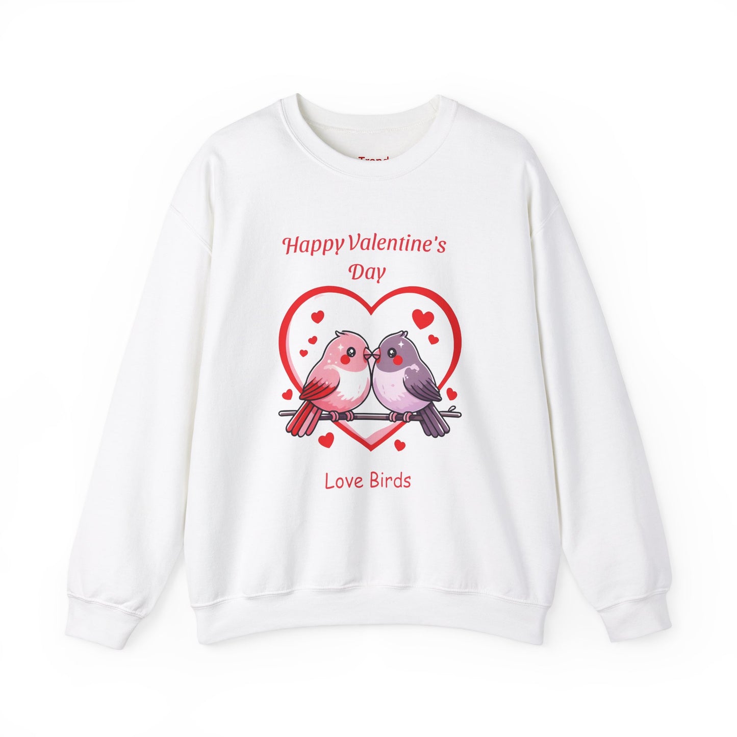 Unisex Valentine's Day Love Birds Sweatshirt