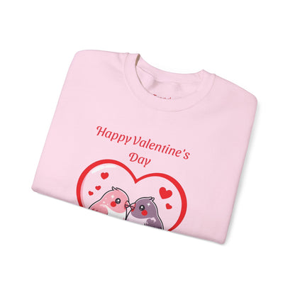 Unisex Valentine's Day Love Birds Sweatshirt