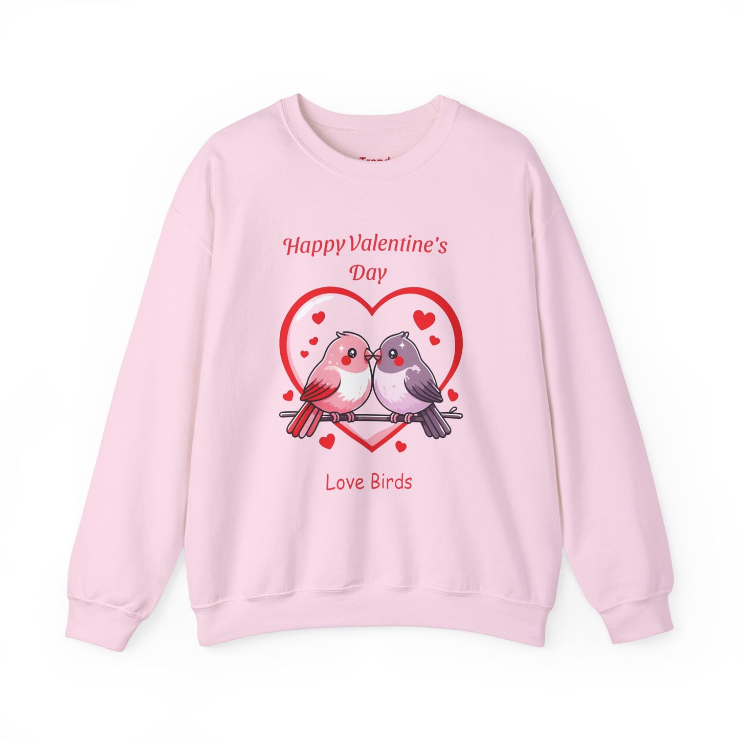 Unisex Valentine's Day Love Birds Sweatshirt