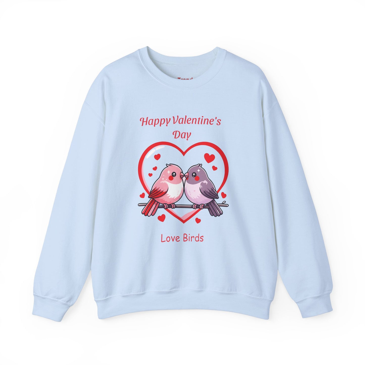 Unisex Valentine's Day Love Birds Sweatshirt