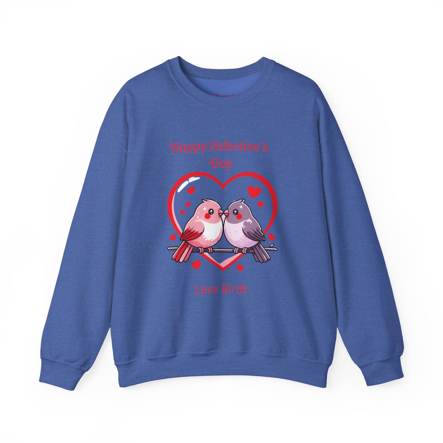 Unisex Valentine's Day Love Birds Sweatshirt