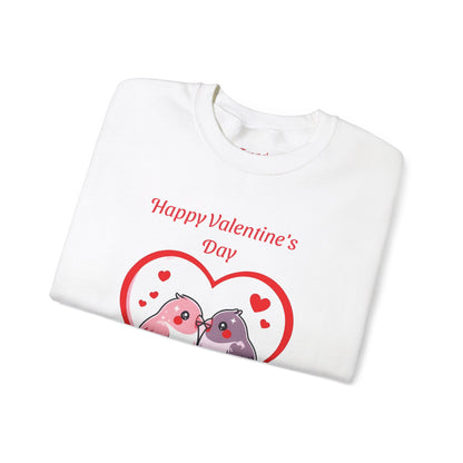 Unisex Valentine's Day Love Birds Sweatshirt